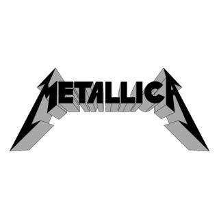 Metallica Logo Black and White (1) – Brands Logos