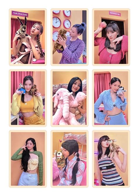 Pin On Photocards De Twice Printable Photo Card Lomo Card Photocard