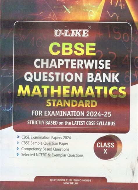 U Like Chapterwise Question Bank Mathematics For Class 10 For Examination 2023