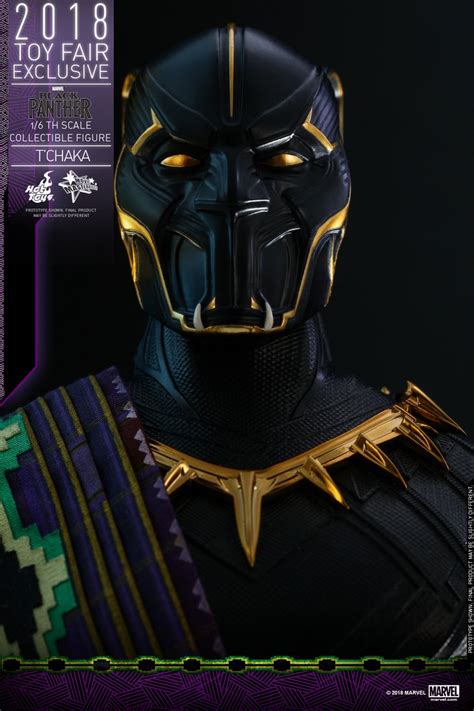 Toy Fair EXCLUSIVE Hot Toys T Chaka Black Panther Up For Order Marvel Toy News
