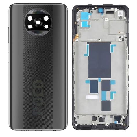 Xiaomi Poco X Middle Frame Housing With Power Volume Buttons Camera