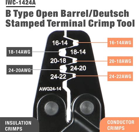 Buy ICrimp Open Barrel Terminal Crimper C W 3 Pin Deutsch DT Connectors