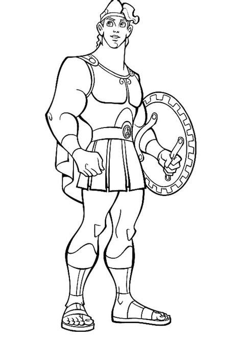 Hercules Phil Coloring Pages