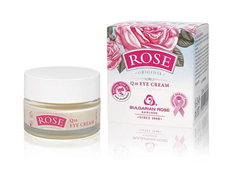 Крем под глаза с маслом розы Rose Original Q10 от Bulgarian Rosel 15 мл ...
