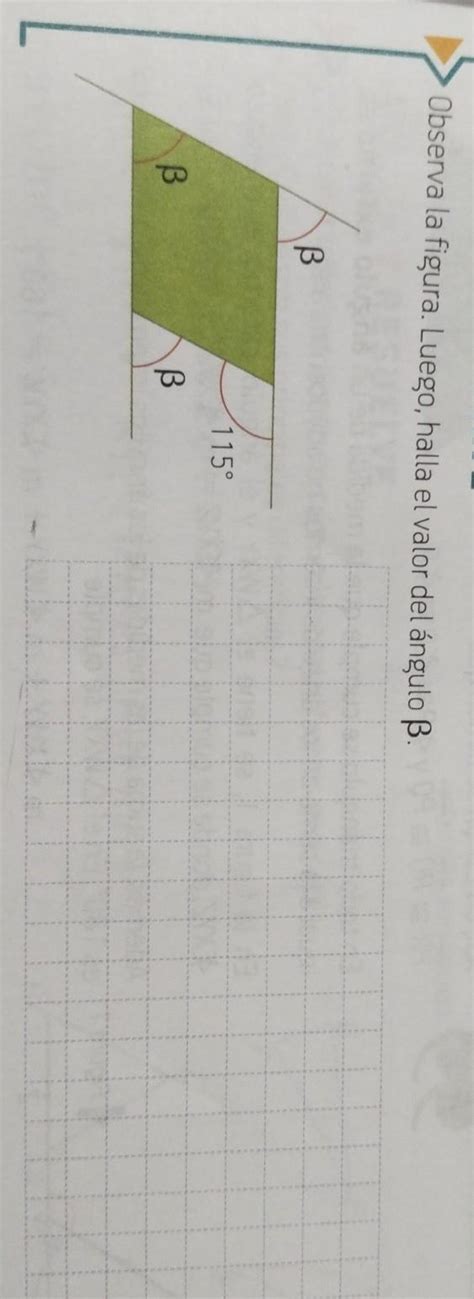 Analiza Y Resuelve Observa La Figura Luego Halla El Valor Del Ngulo