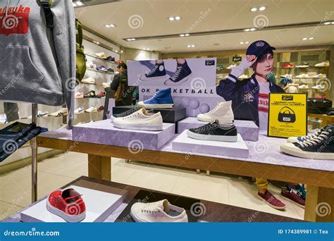 Onitsuka Tiger store editorial photo. Image of sell - 174389981