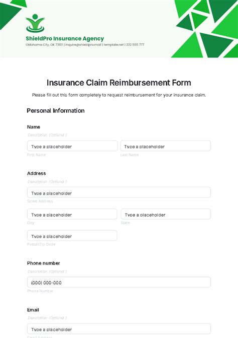 Free Reimbursement Templates To Edit Online