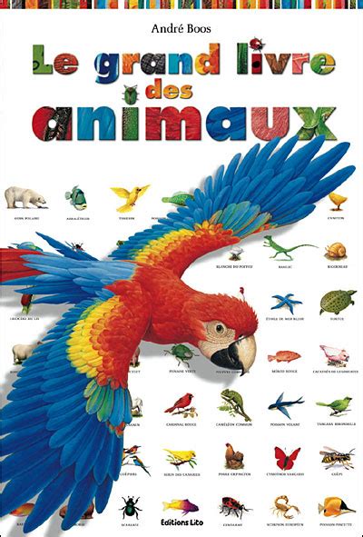 Le grand livre des animaux cartonné Céline Potard André Boos