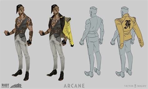 Arcane (2021) - Victor Maury - Chem Baron Finn character and tattoo ...