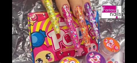 Coleccion Pop Acrilicos Fantasy Nails Pzas