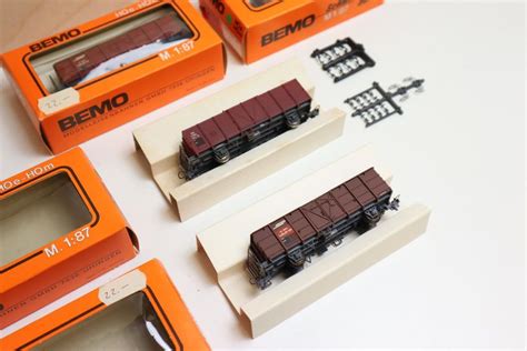 BEMO 4 X RhB Hochbordwagen 2251 2255 Kaufen Auf Ricardo