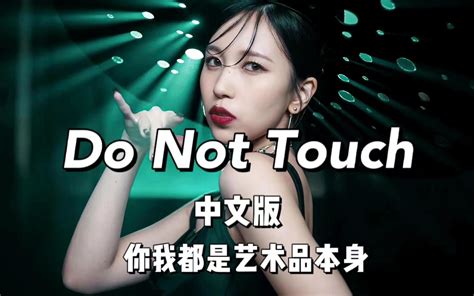 Apop最伟大的艺术品！do Not Touch中文填词翻唱！点进来听艺术品唱歌！ 权时昱 南韩 哔哩哔哩视频