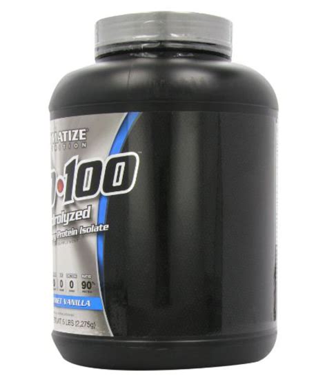 Dymatize Nutrition Iso Whey Protein Powder Lbs Gourmet Vanilla