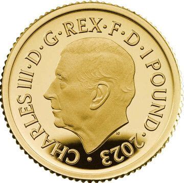 Pound Charles Iii Oz Fine Gold United Kingdom Numista