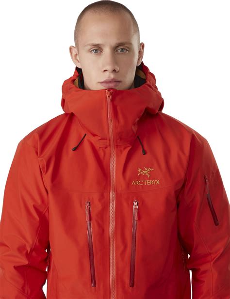 Arcteryx Alpha Sv Jacket Mens Glade Mountaineering Jackets Snowleader