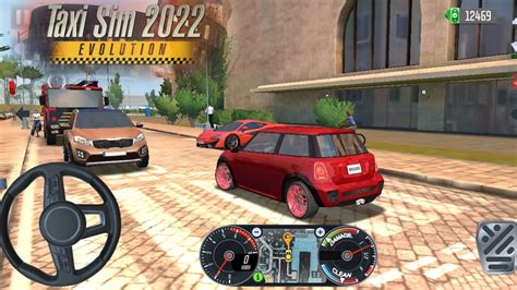 Mini Cooper Small Suv Taxi Private Taxi Sim Driving Rome City