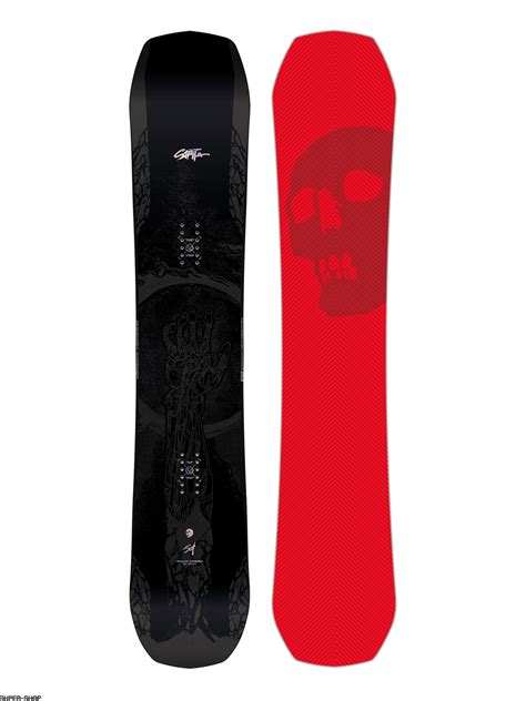 Capita The Black Snowboard Of Death Snowboard Black Red