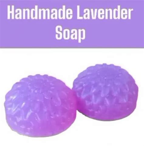 100gm Lavender Handmade Organic Soap At Rs 70piece Handmade Soaps In