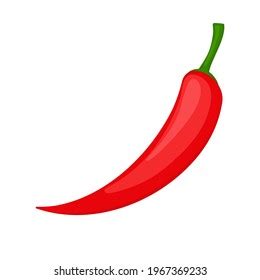 Vector Illustration Hot Chili Peppers Cartoon Stock Vector Royalty