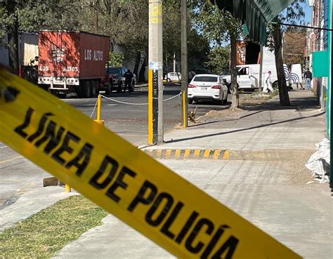 Hombre Es Asesinado A Balazos En Plena Calle De Guadalajara