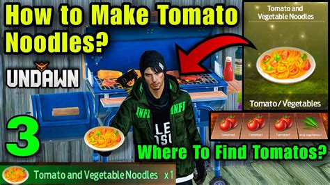 Undawn Tomato Vegetables Noodles Gather Tomatoes Guide