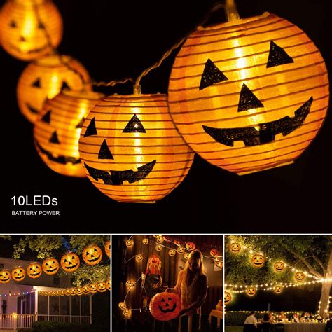 You Can Get Jack-O-Lantern String Lights For A More Traditional Look ...