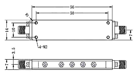 Passive RF Bandpass Filter 9 13 GHz ATO