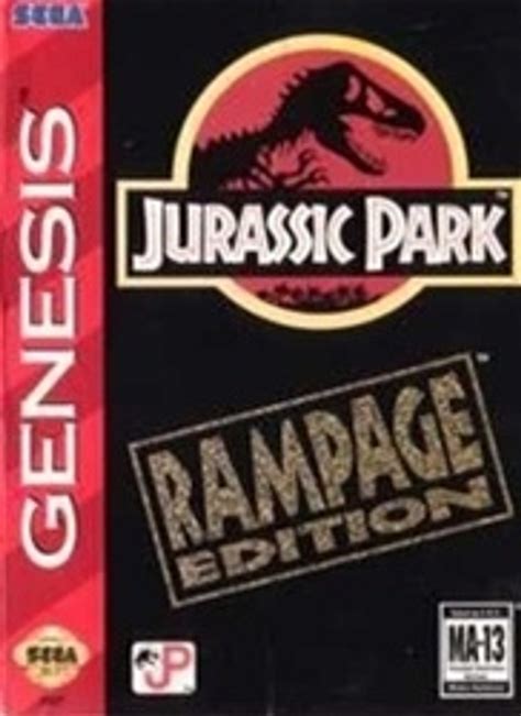 Jurassic Park Sega Genesis Game Cartridge For Sale Dkoldies