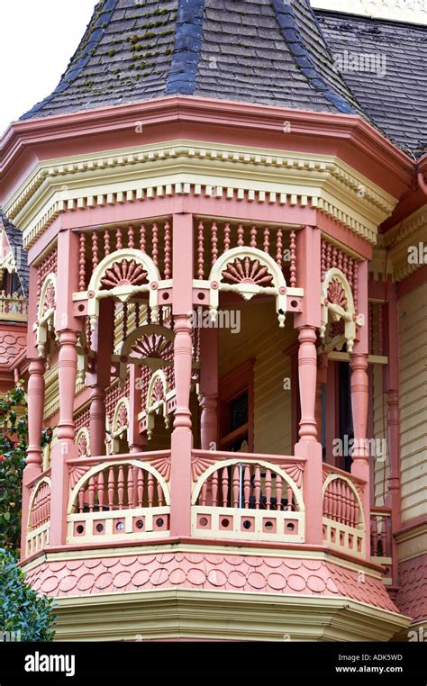 The Gingerbread Mansion In Ferndale California Stock Photo Alamy