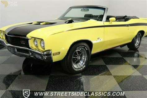 Classic 1972 Buick Skylark Custom Gs 455 Stage 1 Tribute Convertible