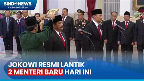 VIDEO Presiden Jokowi Resmi Lantik Hadi Tjahjanto Jadi Menko Polhukam