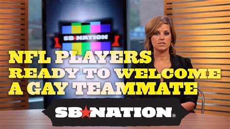 NFL Players Ready To Welcome A Gay Teammate YouTube