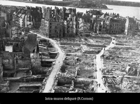 GALERIE DE PHOTOS LE SIÈGE DE SAINT MALO Saint Malo 1944 Saint