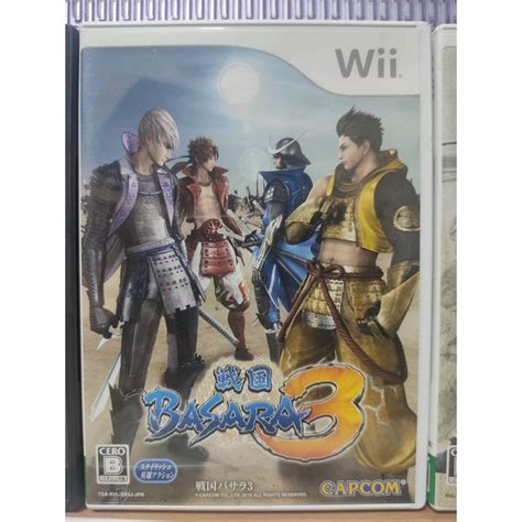 日本帶回 Wii 遊戲片 戰國 Basara 2 英雄外傳 Basara 3 宴 日版 Wii 正版 遊戲 蝦皮購物