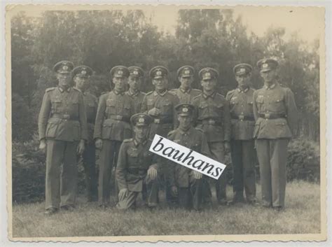 Gruppen Foto Wehrmacht Soldaten Vom Infanterie Regiment Wk