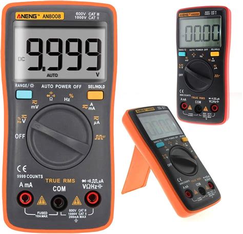 Amazon Aneng An True Rms Digital Multimeter Counts Square