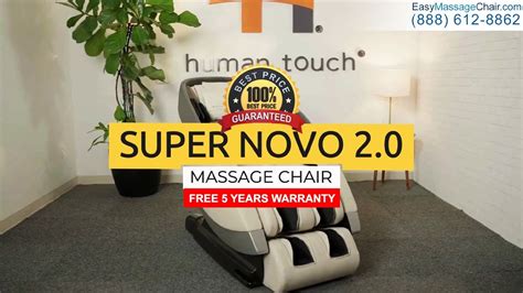 Human Touch Super Novo 20 Massage Chair Features Youtube