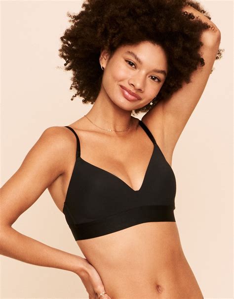 Makenna Lightly Lined Wireless Bra Black Lightly Lined A Aa Adore Me