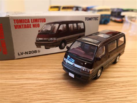 Tomica Tomytec Lv N B Toyota Hiace Wagon Carousell