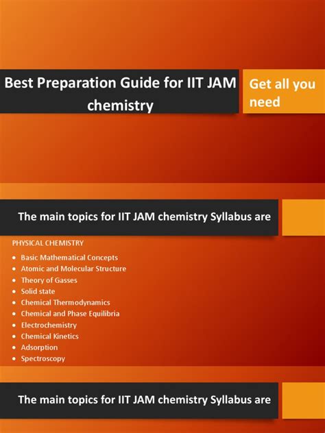 IIT JAM Chemistry | Organic Chemistry | Physical Chemistry