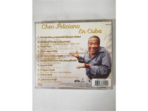 CD CHEO FELICIANO CHEO FELICIANO EN CUBA 7703253811524 Libreria Atlas