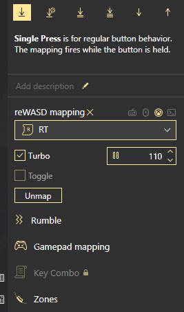 Rapid Fire - cant make it to work - reWASD Forum