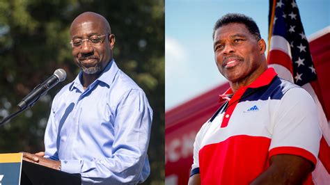 Raphael Warnock And Herschel Walker Face Off As Georgia Senate Race