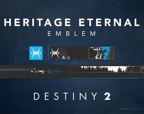 Destiny 2 Heritage Eternal Emblem Bungie Day 2022 Etsy