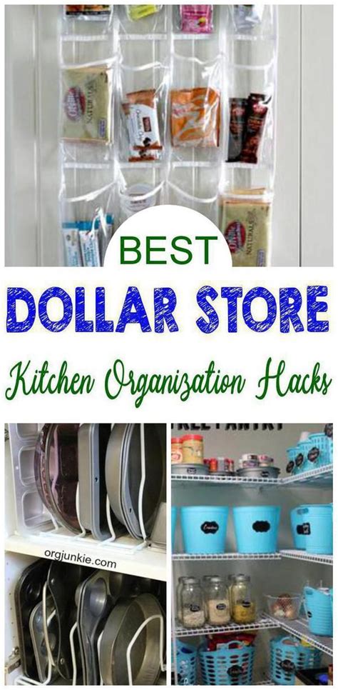 The Best Dollar Store Kitchen Organization Hacks