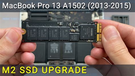 MacBook Pro 13 A1502 How To Install M2 SSD Upgrade YouTube