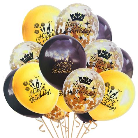 Galaxy Zestaw Balon W Urodzinowych Happy Birthday Szt Galaxy