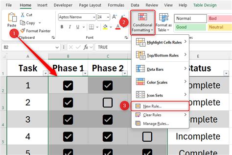 How To Use Checkboxes In Excel To Track Task Progress