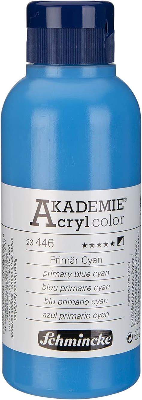 Schmincke Akademie Acryl Color Prim R Cyan Ml Feine