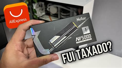 COMPREI O MELHOR SSD NVMe DO ALIEXPRESS Netac NV5000 YouTube